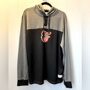 Mens Baltimore Orioles Long Sleeve Knit Size Large